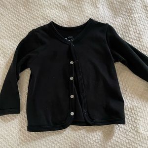 Primary 12-18 month black cardigan